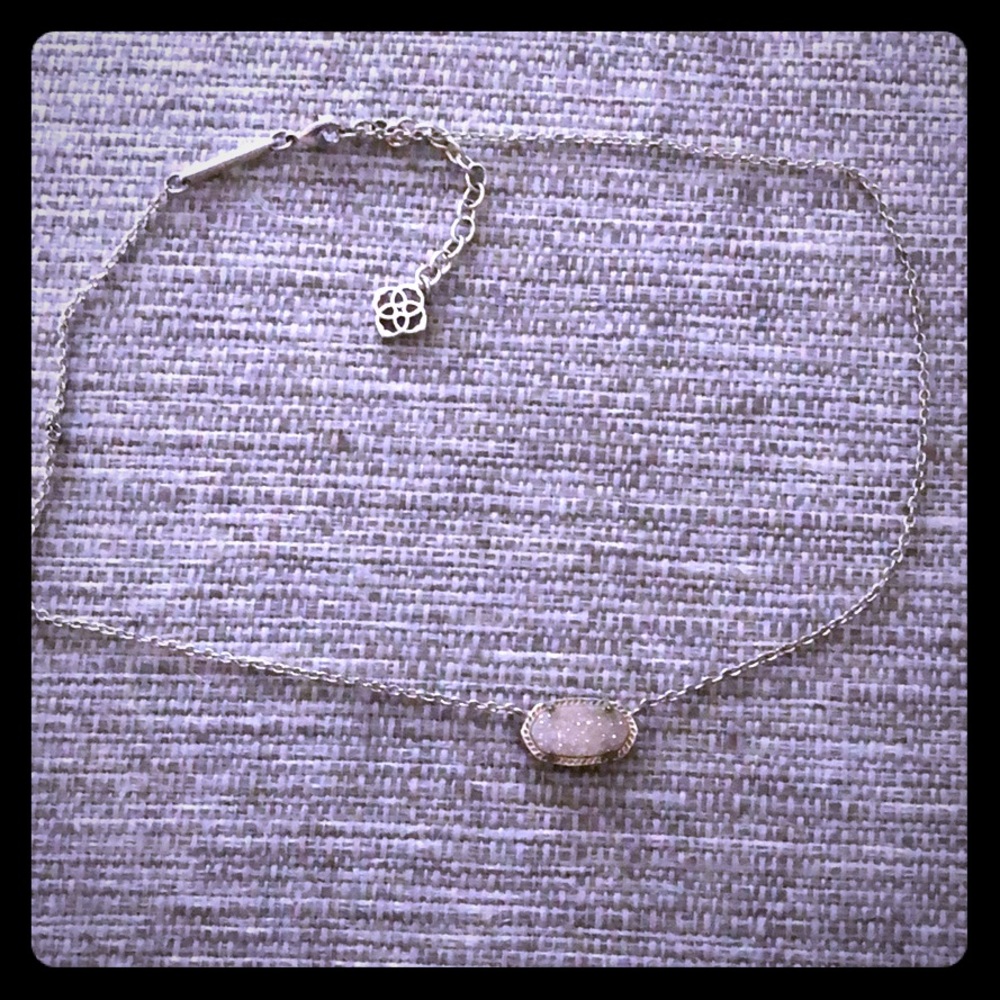 Kendra Scott Iridescent stone necklace